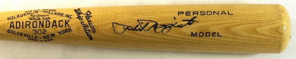 PHIL RIZZUTO SIGNED ADIRONDACK BASEBALL BAT JSA