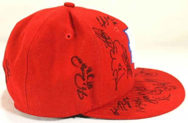 2013 PUERTO RICO WBC TEAM SIGNED OFFICIAL STYLE CAP PSA/DNA LOA