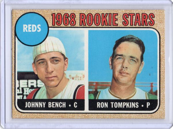 1968 TOPPS COMPLETE SET - NOLAN RYAN, JOHNNY BENCH RC'S