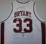 KOBE BRYANT SIGNED LOWER MERION HIGH SCHOOL JERSEY