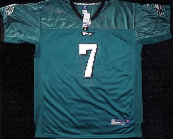 MICHAEL VICK SIGNED ON FIELD EAGLES JERSEY