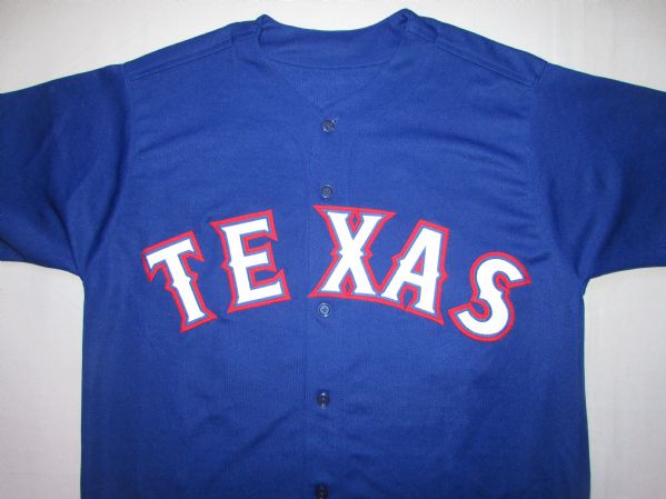 ADRIAN BELTRE SIGNED TEXAS RANGERS JERSEY