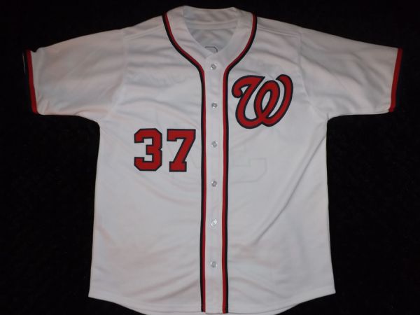 STEPHEN STRASBURG SIGNED NATIONALS JERSEY