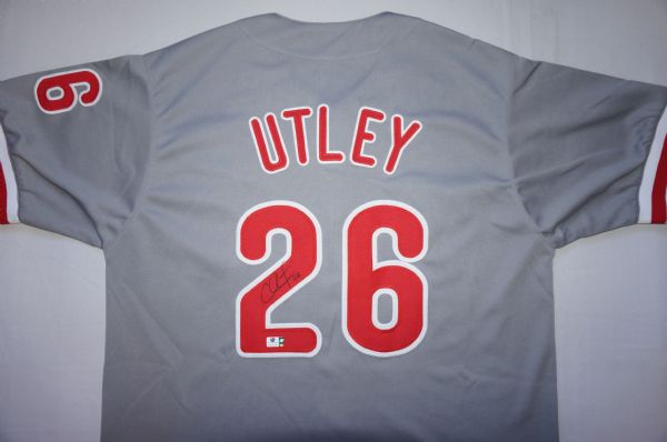 CHASE UTLEY SIGNED PHILADELPHIA PHILLIES JERSEY