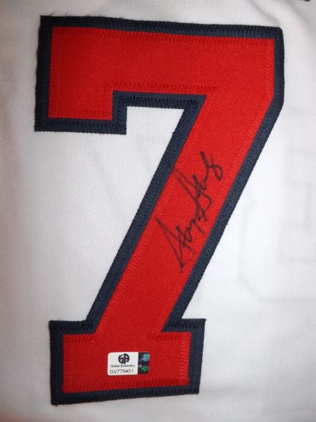 STEPHEN STRASBURG SIGNED WASHINGTON NATIONALS JERSEY