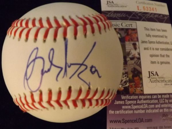 CARLOS MARTINEZ SIGNED OL BASEBALL JSA