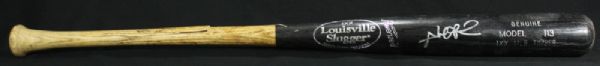 ALEX RIOS SIGNED GAME USED LOUISVILLE SLUGGER BASEBALL BAT JSA