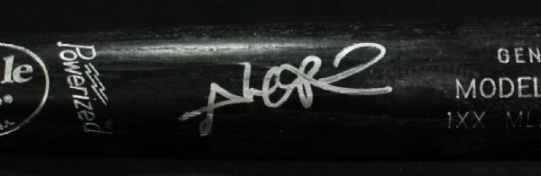 ALEX RIOS SIGNED GAME USED LOUISVILLE SLUGGER BASEBALL BAT JSA