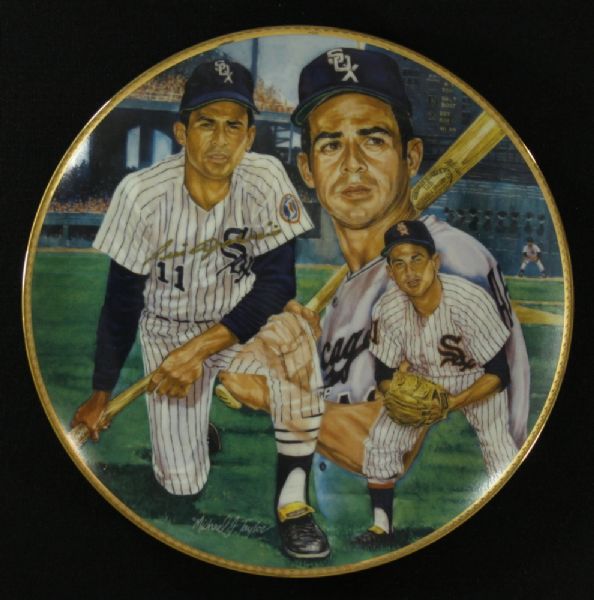 LUIS APARICIO SIGNED & NUMBERED GARTLAN PLATE