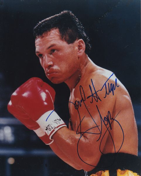 TONY THE TIGER LOPEZ SIGNED 8X10 PHOTO