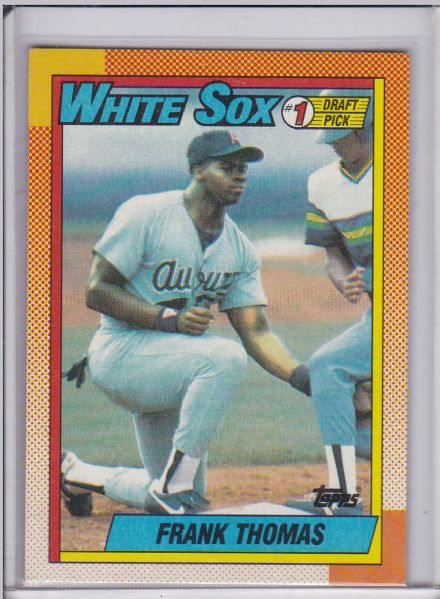 1990 TOPPS #414 FRANK THOMAS ROOKIE