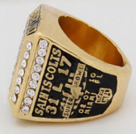 2009 SAINTS DREW BREES REPLICA SUPER BOWL RING