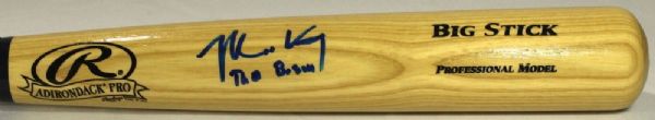 MATT KEMP SIGNED & INSCRIBED RAWLINGS BASEBALL BAT PSA/DNA