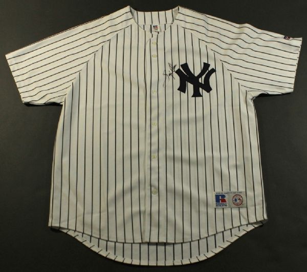 BOBBY ABREU SIGNED NEW YORK YANKEES JERSEY PSA/DNA