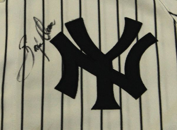 BOBBY ABREU SIGNED NEW YORK YANKEES JERSEY PSA/DNA