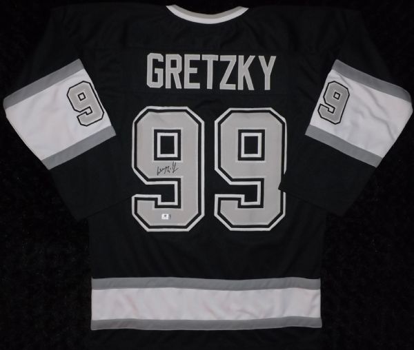 WAYNE GRETZKY SIGNED L.A. KINGS JERSEY