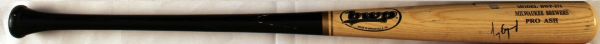 TONY GWYNN JR. SIGNED GAME USED BWP MILWAUKEE BREWERS BASEBALL BAT