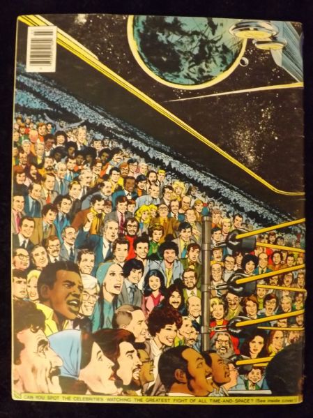 1978 SUPERMAN VS. MUHAMMED ALI!! OVERSIZED COMIC C-56