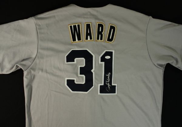 DARYLE WARD SIGNED HOUSTON ASTROS JERSEY JSA