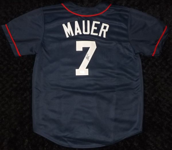 JOE MAUER SIGNED TWINS JERSEY