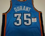 KEVIN DURANT SIGNED OKC JERSEY!!