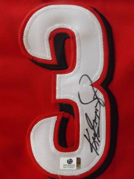 KEN GRIFFEY JR. SIGNED REDS JERSEY