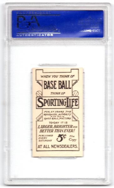 1911 M116 SPORTING LIFE CY YOUNG BLACK BACK!! PSA 5