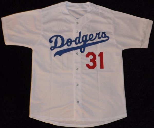 MIKE PIAZZA SIGNED L.A. DODGERS JERSEY