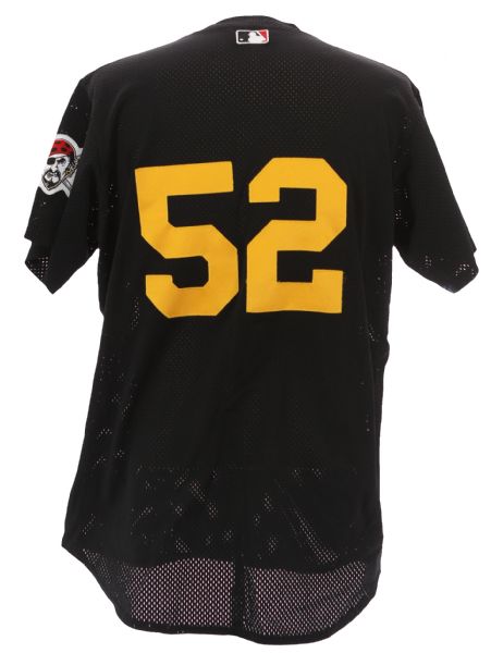 BRAD CLONTZ 2000 PITTSBURGH PIRATES GAME WORN JERSEY