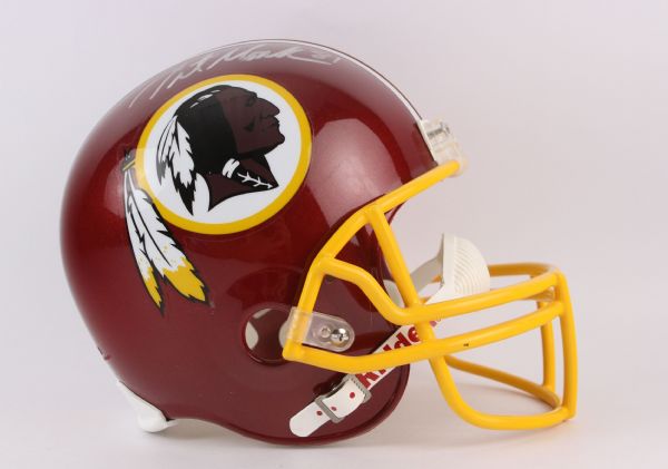 ART MONK SIGNED FULL SIZE WASHINGTON REDSKINS HELMET JSA