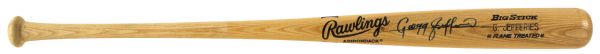 GREG JEFFERIES SIGNED PERSONAL MODEL BIG STICK BASEBALL BAT JSA