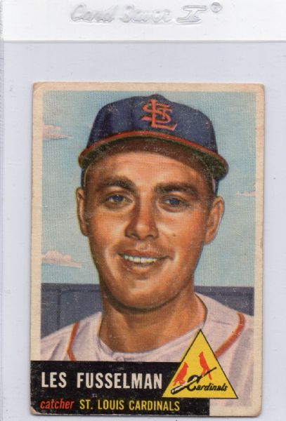 1953 TOPPS #218 LES FUSSELMAN