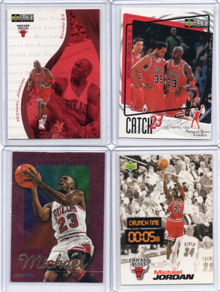 MICHAEL JORDAN BASKETBALL CARD COLLECTION