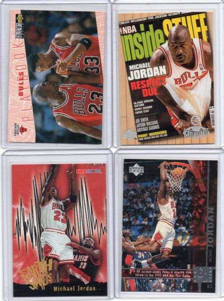 MICHAEL JORDAN BASKETBALL CARD COLLECTION