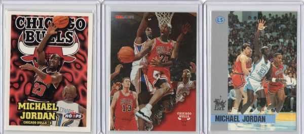 MICHAEL JORDAN BASKETBALL CARD COLLECTION