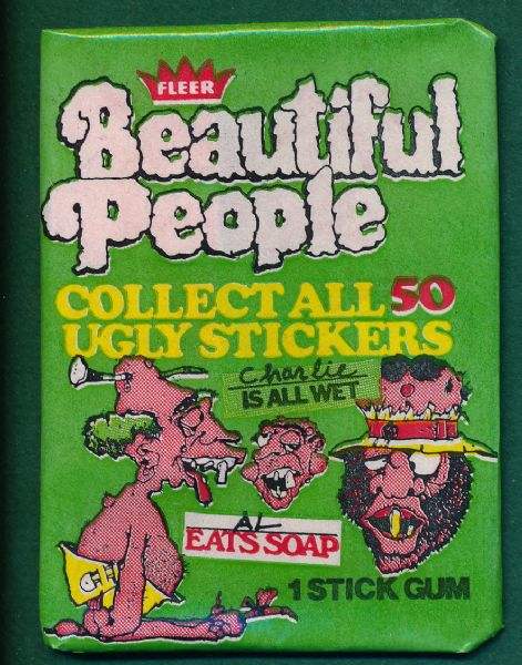 1978 FLEER BEAUTIFUL PEOPLE ORIGINAL RETAIL BOX W/ 21 SEALED PACKS! 