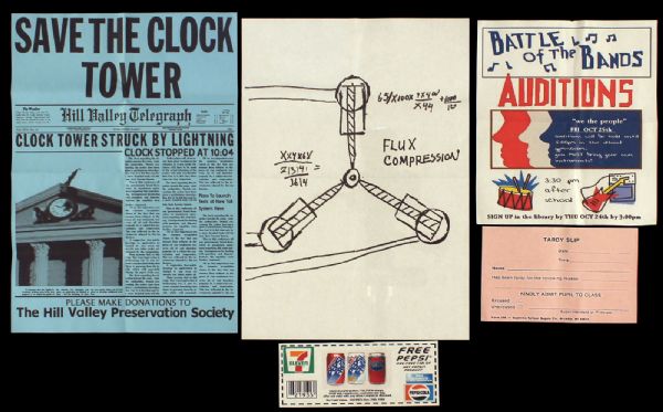 BACK TO THE FUTURE MARTY MCFLY WALET W/ DRIVERS LICENSE ECT.