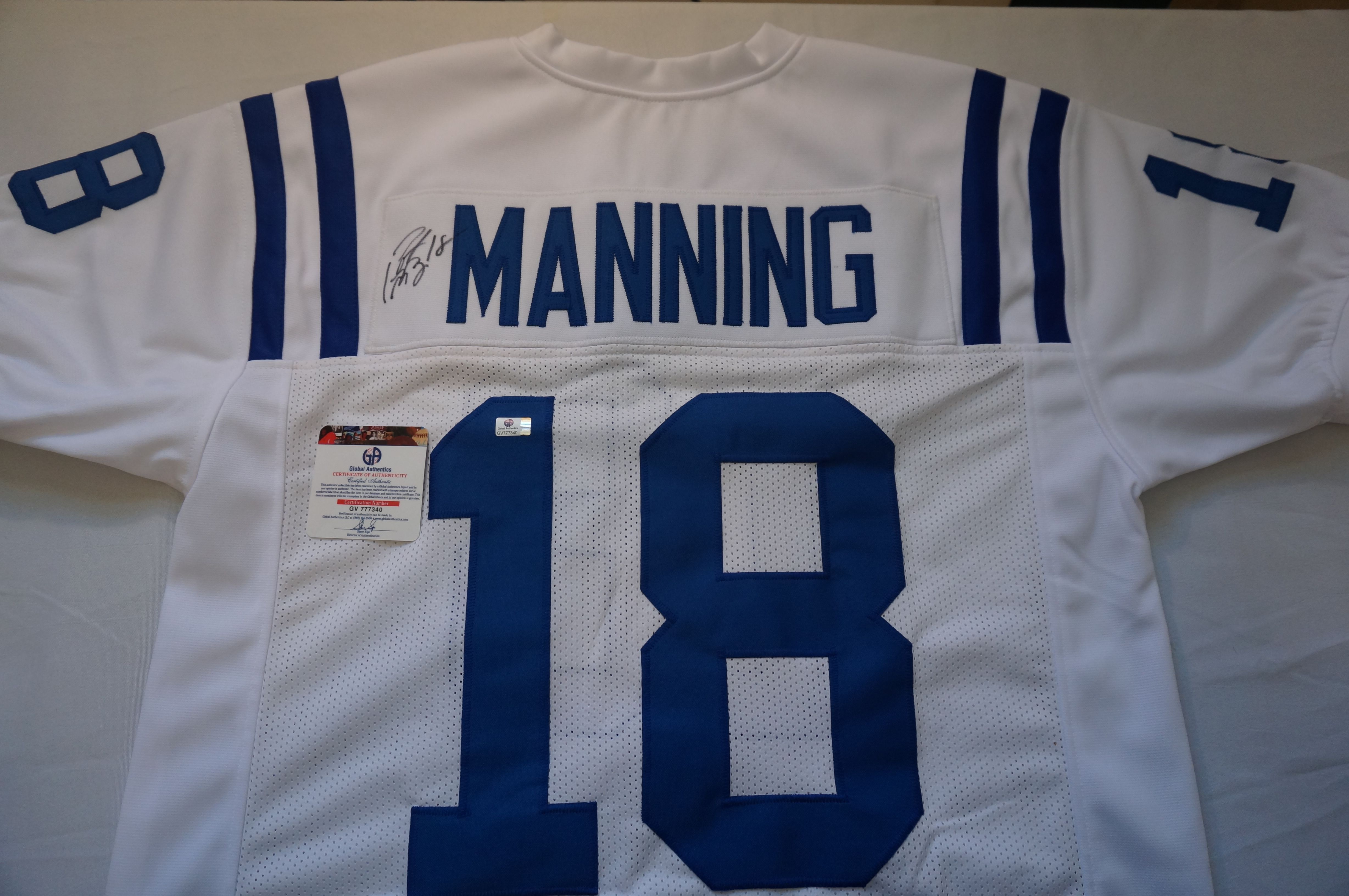 what was peyton manning's jersey number