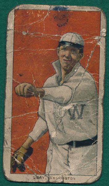 1909-11 T206 PIEDMONT DOLLY GRAY