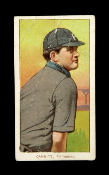 1909-11 T206 HOWIE CAMNITZ ARM AT SIDE