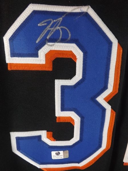 MIKE PIAZZA SIGNED NEW YORK METS JERSEY