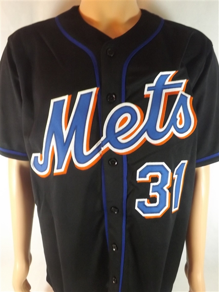 MIKE PIAZZA SIGNED NEW YORK METS JERSEY