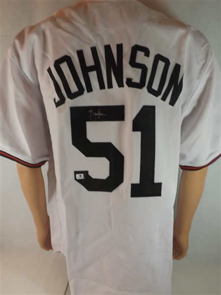 RANDY JOHNSON SIGNED ARIZONA DIAMONDBACKS JERSEY