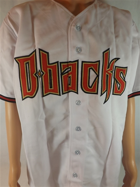 RANDY JOHNSON SIGNED ARIZONA DIAMONDBACKS JERSEY