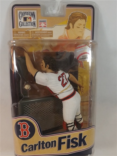 CARLTON FISK COOPERSTOWN COLLECTION SERIES 8 MCFARLANE SPORTSPICKS NIB