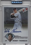 2003 TOPPS RETIRED AUTOS #TA-BT BOBBY THOMSON FACTORY SEALED & CERTIFIED