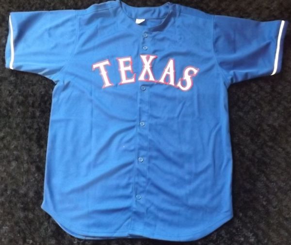 MICHAEL YOUNG SIGNED RANGERS JERSEY JSA