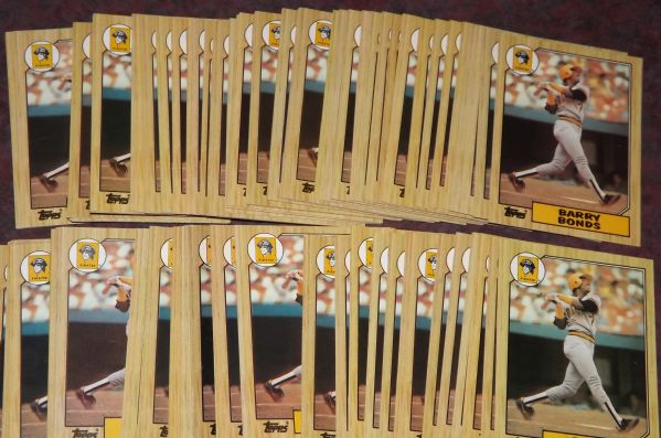 1987 TOPPS #320 BARRY BONDS ROOKIE LOT OF 266!