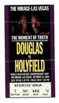 10/25/90 BUSTER DOUGLAS EVANDER HOLYFIELD HEAVYWEIGHT CHAMPIONSHIP FIGHT TICKET
