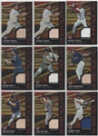 -2003 TOPPS AUTHENTIC PRISTINE BOMB SQUAD GAME-USED LOT OF 17, PUJOLS,A.ROD & MORE.